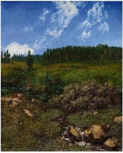 THOMA Hans 1839-1924,Thoma, A Summer Landscape in the Black Forest,Lempertz DE 2016-11-19