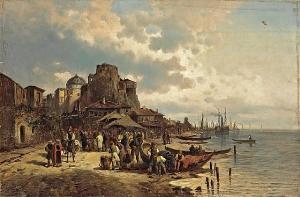 Thoma J 1860-1900,On the Bosphorus,Bonhams GB 2008-10-21