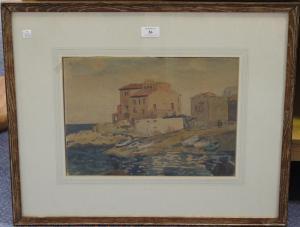 THOMAE Helen C 1920-1940,La Escala,Tooveys Auction GB 2016-07-13