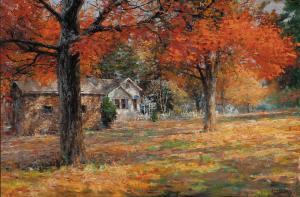 THOMAS Andy 1957,Fall Residence Landscape,Scottsdale Art Auction US 2023-08-26