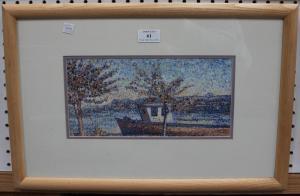THOMAS Antoine J. Baptiste 1791-1834,Low Tide at Lerryn,Tooveys Auction GB 2016-05-18