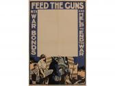 THOMAS Bert 1883-1966,Feed the Guns with War Bonds and Help to End the War,Onslows GB 2015-12-18