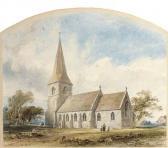 THOMAS CUNDY 1790-1867,Rural landscape with church in foreground,Christie's GB 2002-10-17