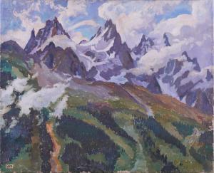 THOMAS Francis Wynne 1907-1989,A mountainous landscape,Bellmans Fine Art Auctioneers GB 2022-05-10