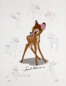 THOMAS Frank 1912-2004,Bambi,1995,Mossgreen AU 2015-09-27