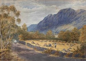 THOMAS Hughes,A set of two woodland landscapes,1880,Keys GB 2022-06-17