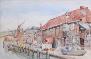 THOMAS Percy 1846-1922,The Buoy's House,1897,Lacy Scott & Knight GB 2019-12-14