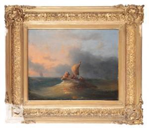 THOMAS Pieter Hendrik 1814-1866,A ship in high seas,Duke & Son GB 2023-07-13