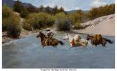 THOMAS Richard D. 1939-2019,Crossing Medano Creek,1992,Heritage US 2022-02-25
