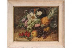 THOMAS S,Still Life Study of Fruit and Flowers,Tooveys Auction GB 2015-12-02