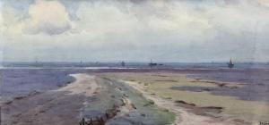 THOMAS William Barton 1877-1947,Low Tide,David Duggleby Limited GB 2021-12-04