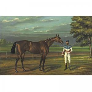 THOMAS Winfield Scott 1900,bard held by a jockey,Sotheby's GB 2004-10-28