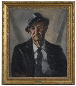 THOMASON Eugene 1895-1972,Portrait of a Man,Brunk Auctions US 2021-05-21