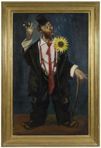 THOMASON Eugene 1895-1972,The Clown,Brunk Auctions US 2019-05-18