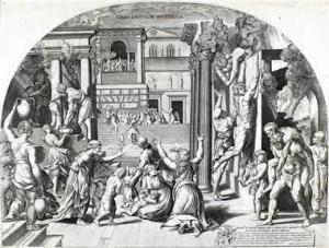 THOMASSIN Philippe 1562-1622,Urbis Leoninae Indenvium,1610,Reiner Dannenberg DE 2020-03-19