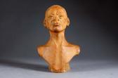 THOMASSON Emil,Homme africain en buste,Galerie Moderne BE 2021-11-15