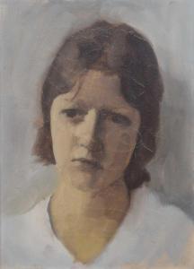 THOMPSON ALAN JAMES 1900-1900,Head of a Mill Girl,Peter Wilson GB 2021-09-23