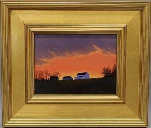 THOMPSON Anthony 1900-1900,Orange Sunset,Alderfer Auction & Appraisal US 2013-03-14