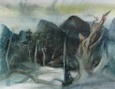 THOMPSON Arthur 1915-1997,Burnt Forest,International Art Centre NZ 2015-02-25
