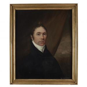 THOMPSON Cephas 1775-1856,Portraits of Mr. and Mrs. Smith, Baltimore,1828,Freeman US 2019-11-12