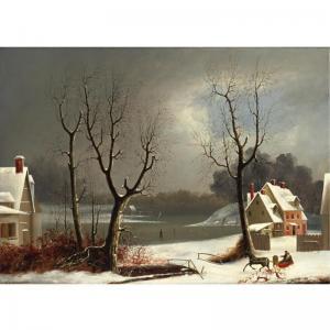 THOMPSON Charles A 1800-1800,THE SLEIGH RIDE,1854,Sotheby's GB 2008-03-06