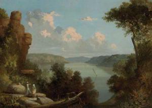 THOMPSON Charles A 1800-1800,View of the Hudson,Christie's GB 2010-09-28