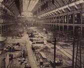 THOMPSON Charles Thurston,[Paris Exhibition] Clearing the Nave,1855,Bloomsbury London 2013-05-17