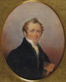 Thompson E. W,Portrait miniatures of a gentleman, seated wearing,1831,Woolley & Wallis 2018-03-07