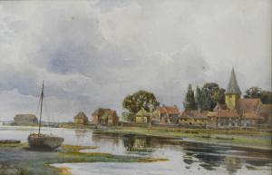 Thompson F,estuary scene,1909,Gilding's GB 2017-09-27