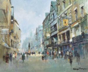 THOMPSON George 1934-2019,Watergate Street and Cross, Chester,1982,Peter Wilson GB 2023-03-23