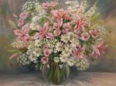 THOMPSON Hazel 1900,Still Life Flowers,5th Avenue Auctioneers ZA 2016-07-17