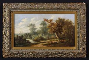 THOMPSON John S,Landscape with a huntsman,19th Century,Wilkinson's Auctioneers GB 2017-10-01