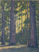 THOMPSON Leslie Prince 1880-1963,Giants of The Forest,1930,Rachel Davis US 2017-03-25
