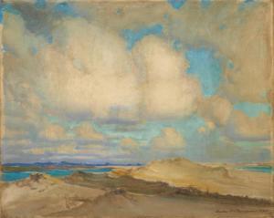 THOMPSON Leslie Prince 1880-1963,Sand Dunes,1902,Grogan & Co. US 2022-05-01