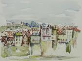 THOMPSON Patricia 1900,Whitby Harbour Houses,1984,David Duggleby Limited GB 2017-01-28