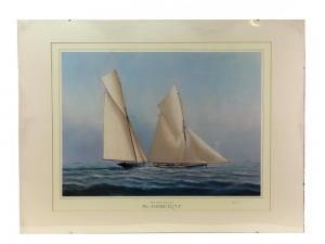 THOMPSON Timothy, Tim 1951,The America's Cup,Bellmans Fine Art Auctioneers GB 2017-08-08