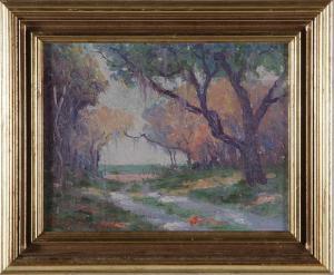 THOMPSON Walter Whitcomb,ROAD TO THE SEA, SAINT SIMONS ISLAND,1931,Charlton Hall 2018-10-18