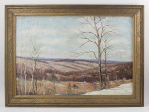THOMPSON Walter Whitcomb 1882-1948,Winter Landscape,Kaminski & Co. US 2023-03-03