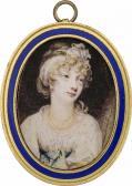 THOMPSON William John 1771-1845,Miniatur Portrait der britischen Prinzes,Galerie Bassenge 2020-11-25