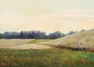 THOMSEN Carl Christian 1847-1912,Landscape from Skamstrup,1888,Bruun Rasmussen DK 2019-03-11