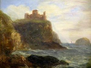 THOMSON John Knighton 1820-1888,Tantallon Castle and Bass rock,Halls GB 2012-02-22