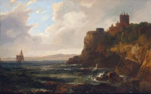 THOMSON John 1778-1840,Ravenscraig Castle From The Shore With Kirkcaldy I,Sotheby's GB 2005-08-31