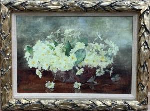 THOMSON R,A bowl of primroses,1908,David Lay GB 2022-03-10