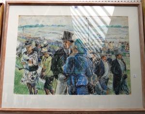 THOMSON Sarah,At the Races,Bellmans Fine Art Auctioneers GB 2014-03-26