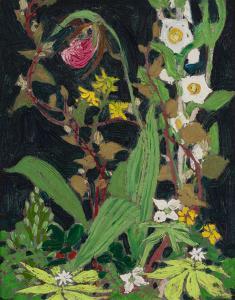 THOMSON Tom 1877-1917,Moccasin Flower or Orchids, Algonquin Park,1916,Heffel CA 2022-11-24