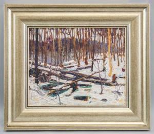 THOMSON Tom 1877-1917,WINTER IN THE WOODS,888auctions CA 2022-06-23