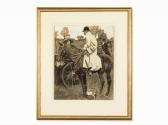 THONY Eduard 1866-1950,Horse Ride,Auctionata DE 2015-05-19