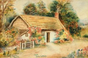 THORNBERRY L,Irish Cottage,Gormleys Art Auctions GB 2015-04-14