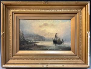 THORNLEY William Georges,A Northern coast at dawn,Bamfords Auctioneers and Valuers 2023-08-09