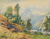 THORNLEY William Georges 1857-1935,Paysage de montagne,Baron Ribeyre & Associés FR 2023-02-17